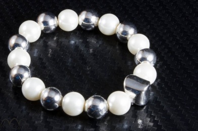 Menkar perlas plata-blanca Madaleta